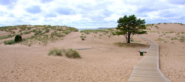 La playa más larga de Finlandia